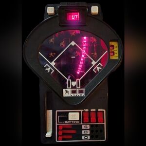 Vintage 1978 TOMY Digital Diamond Baseball Handheld Electronic Video Game Works!